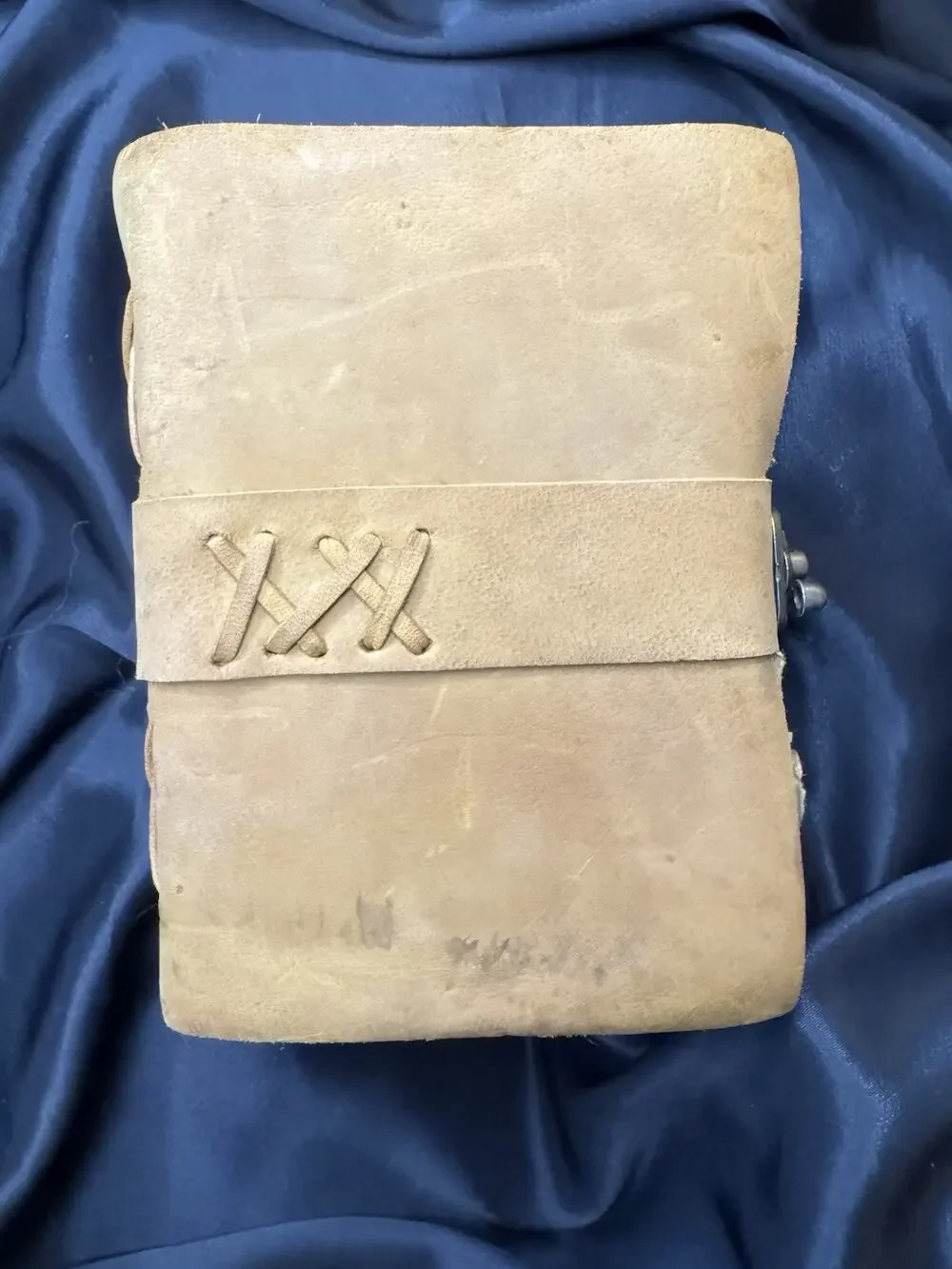 ‎NW/OT Nomad Crafts Co Vintage Leather Journal Handmade Deckle Edge ‎7”x5” Brn